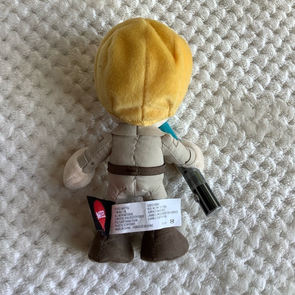 MATTEL Star Wars Luke Skywalker Plush Figure with Light Up Lightsaber Doll - Picture 8 of 12